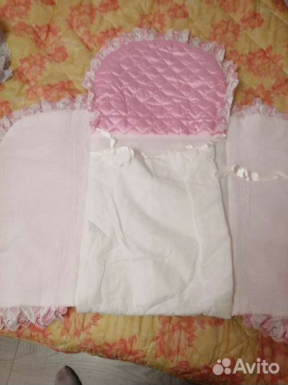 Конверт на выписку для девочки