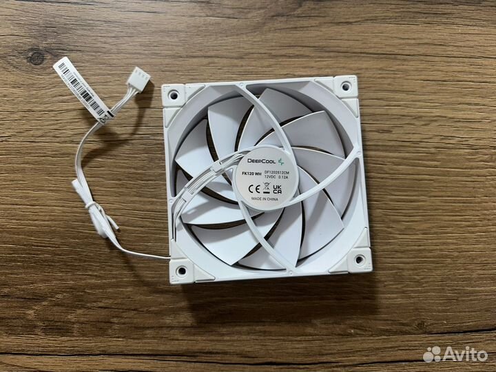 Вентилятор для процессора deepcool fk120wh