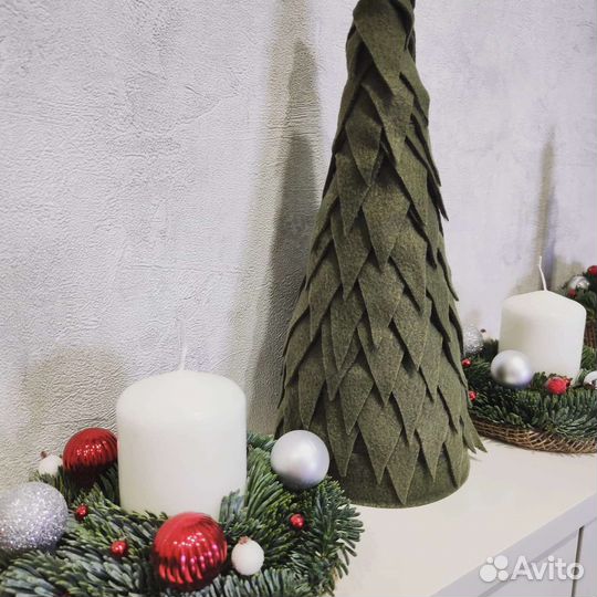 Новогодняя композиция декор