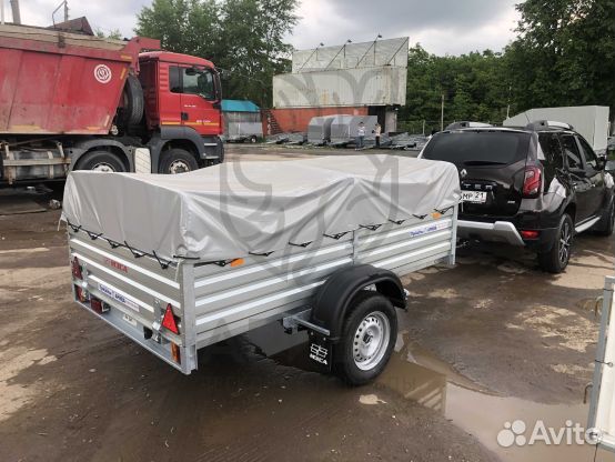 Прицеп с тентом 50 см 817704.022.Фаркопы.Установка