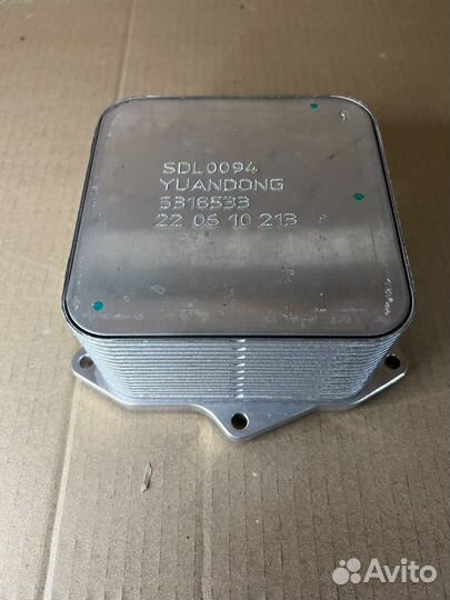 Теплообменник масляный Cummins 2.8 оригинал