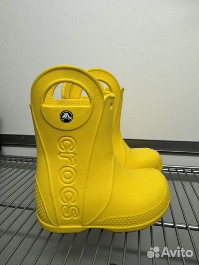 Резиновые сапоги crocs c8