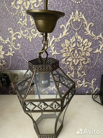 Люстра потолочная бу