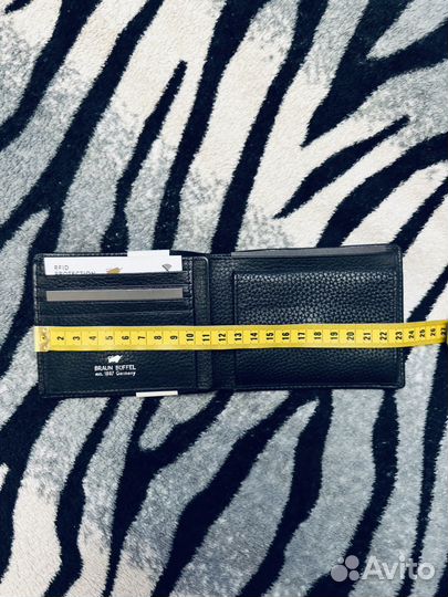 Новый мужской оригинальный кошелек Braun Buffel