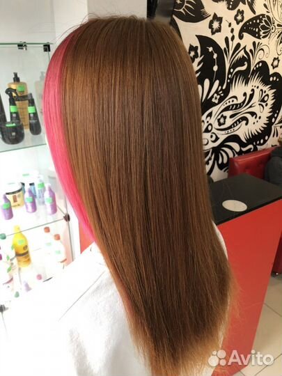 Окрашивание в один тон