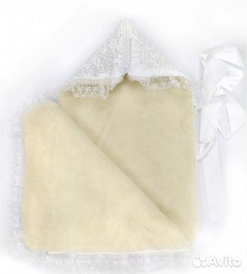 Зимний конверт на выписку новый