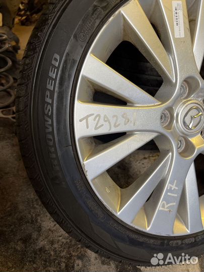 Колёса Мазда 6 GH на летней резине R 17