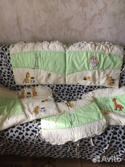 Бортики в кроватку бу