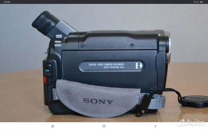 Видеокамера sony handycam