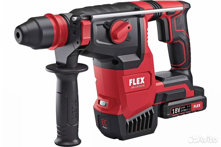 Аккумуляторный перфоратор flex CHE 2-26 18.0-EC/5