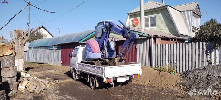 Услуги мини экскаватора