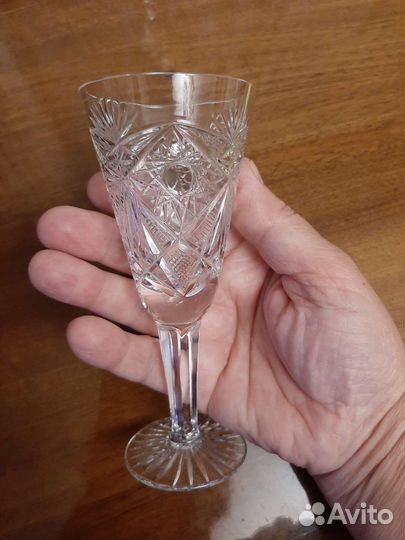 Хрустальные фужеры СССР