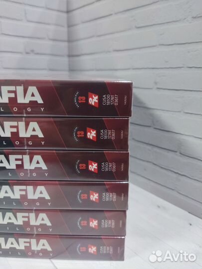 Mafia Trilogy PS4 Новый диск