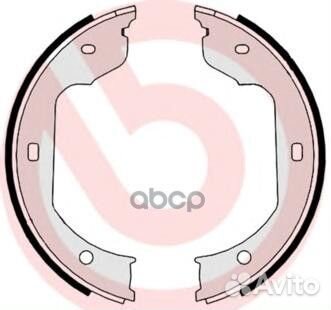 Колодки тормозные барабанные ручного тормоза S0