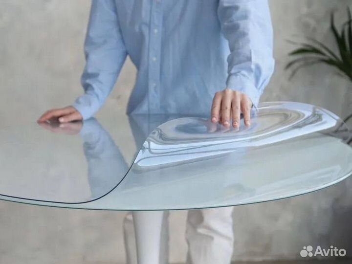 Прозрачная скатерть на стол