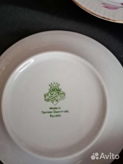 Сервиз кофейный фарфоровый