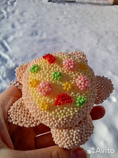 Пицца из бисера