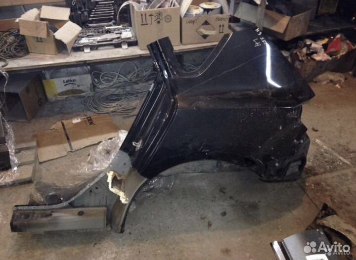 Крыло заднее левое мазда 3 2008г BK хэтчбек