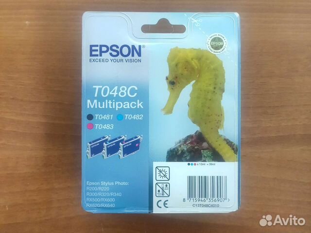 Картридж epson T048C