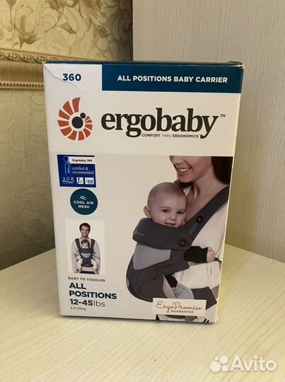 Эргорюкзак ergobaby 360