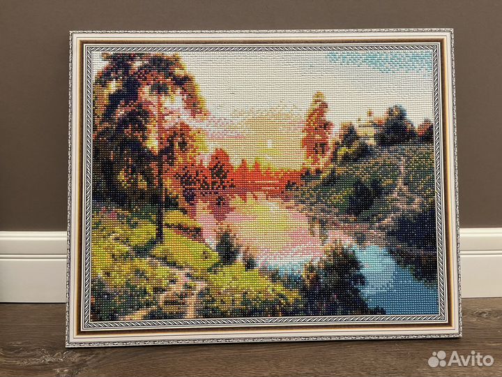 Готовая алмазная мозаика
