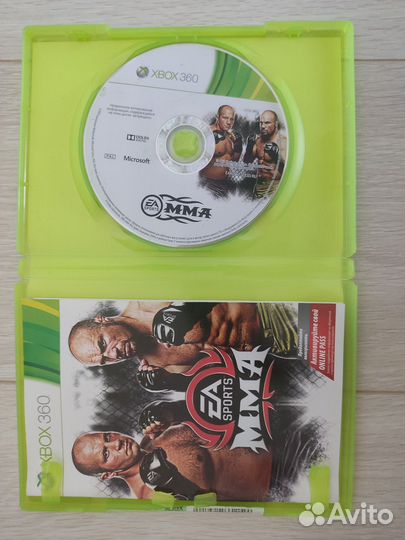 MMA xbox360 лицензионный диск