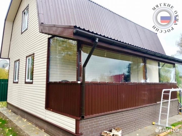 Мягкие окна морозостойкие