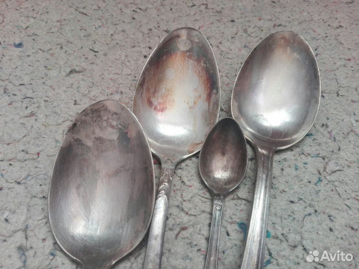 Ложки мельхиоровые