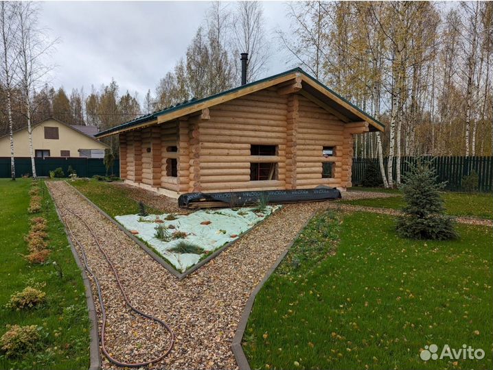 Изготовление срубов домов и бань ручной рубки