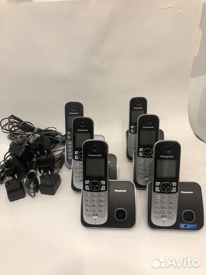 Телефон беспроводной (dect) Panasonic KX-TG6811RUB