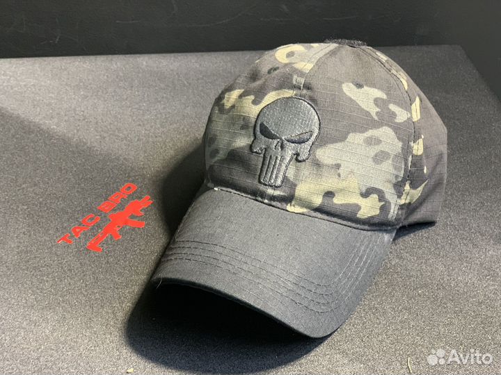 Бейсболка Мультикам-череый