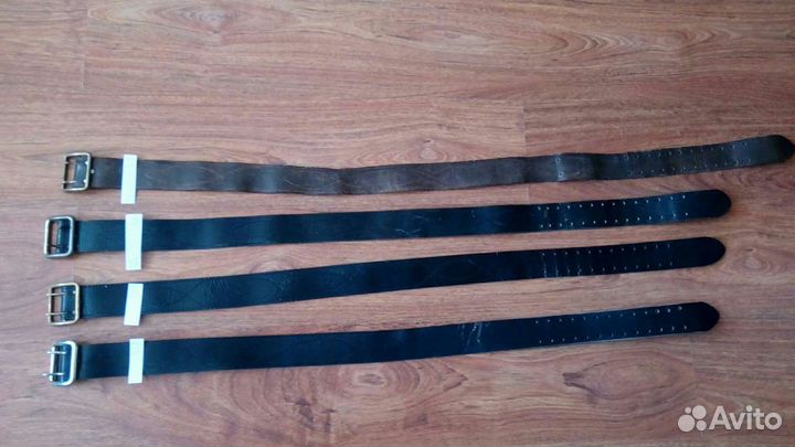 Кожаные военные ремни
