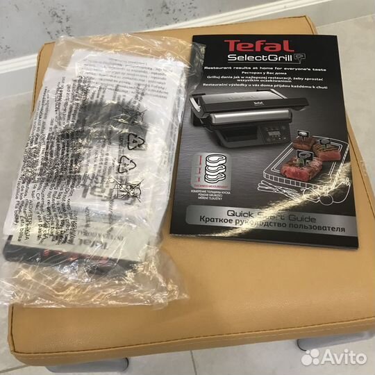 Гриль tefal select GC740B30