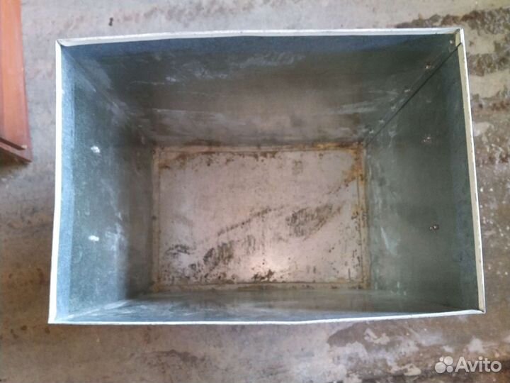Ящик оцинкованный