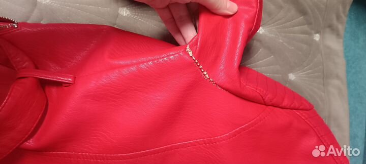 Куртка кожаная женская 40 42 размер