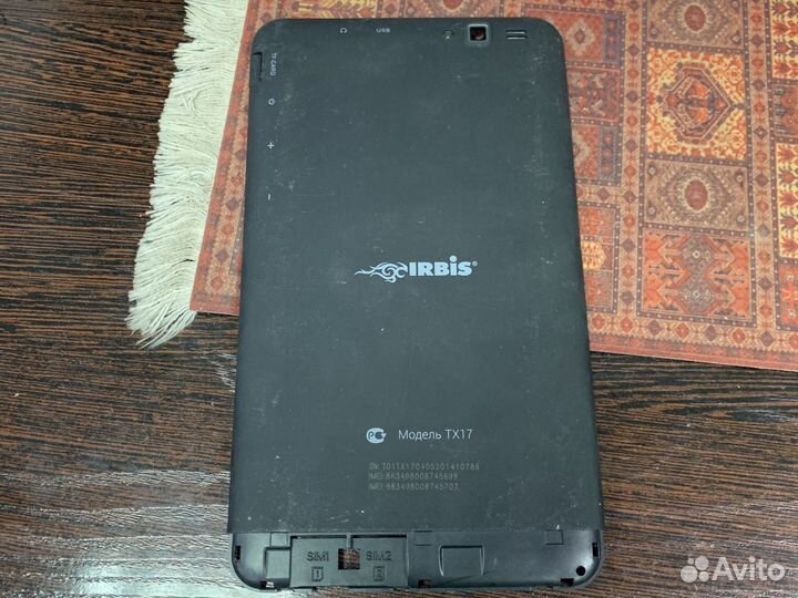 Задняя крышка Irbis TX17 оригинал