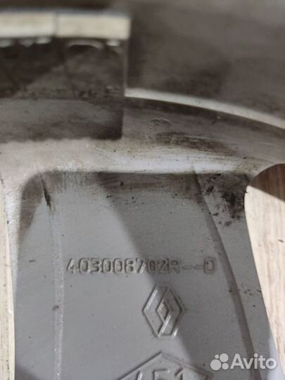 Диск колесный литой Renault duster