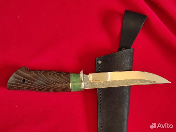 Нож Ручной работы,сталь Х12мф,Ковка,Каленая,HRC62