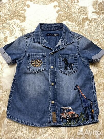Рубашка next 86 для мальчика
