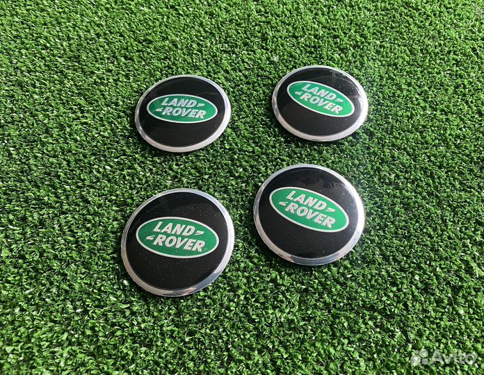 Наклейки на заглушки цо колпачки Land Rover
