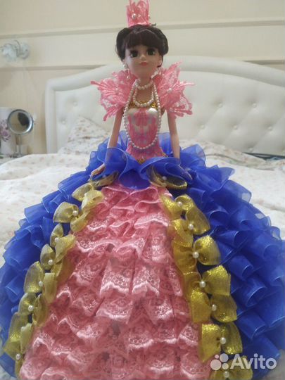 Интерьерная Кукла-шкатулка новая ручная работа