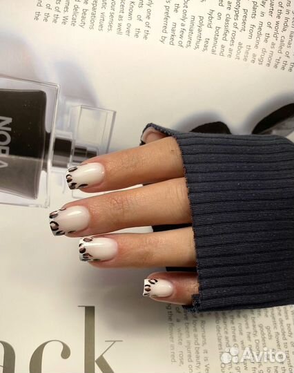 Маникюр с покрытием гель лак