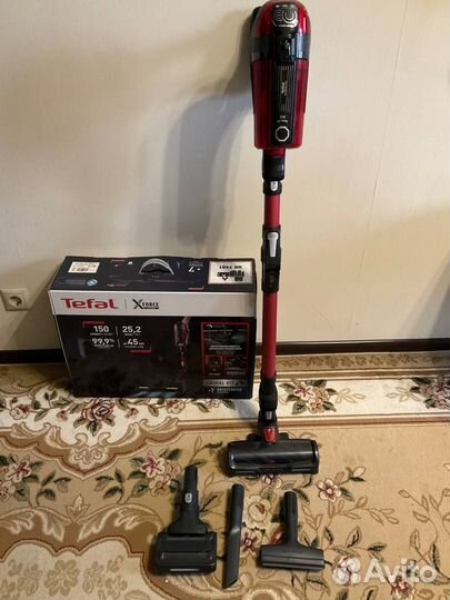 Беспроводной пылесос tefal x-force flex 12.60