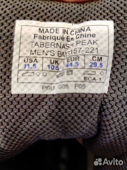 Мужские зимние ботинки Columbia (29,5см). Оригинал