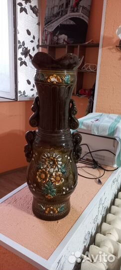 Ваза напольная высокая