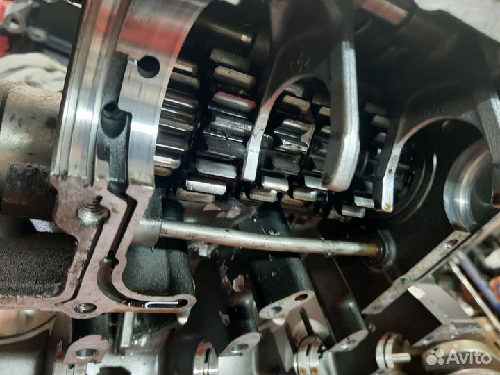 Двигатель в разбор yamaha R6 2008