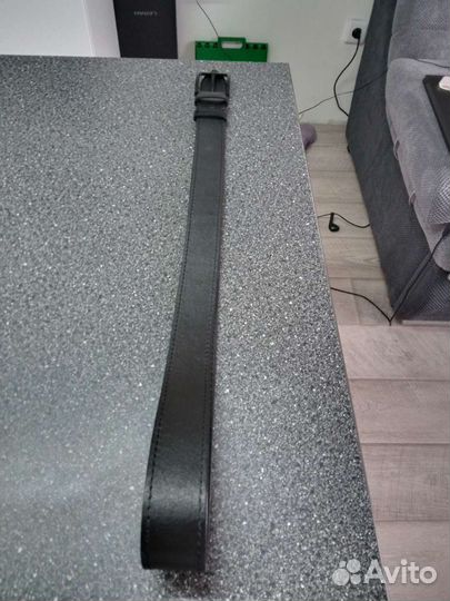 Ремень мужской / кожаный новый