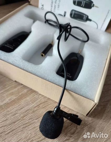 2-ой беспроводной петличный микрофон xiaokoa N81