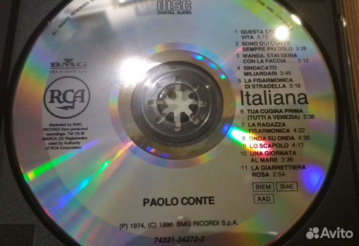 CD Paolo Conte 