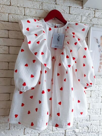 Платье для девочки 92 98 новое